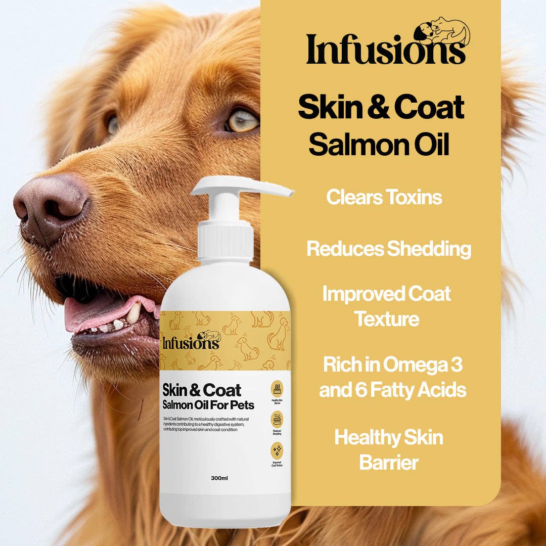 OurPetsLife - Skin & Coat Salmon Oil For Pets