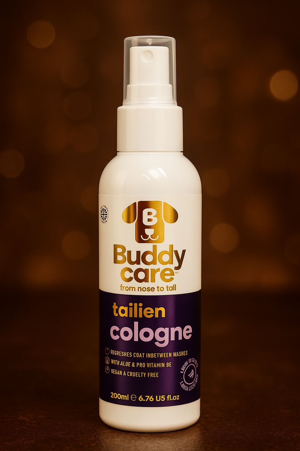 Buddy Care Dog Cologne - Tailien - 200ml / 6.76 fl oz