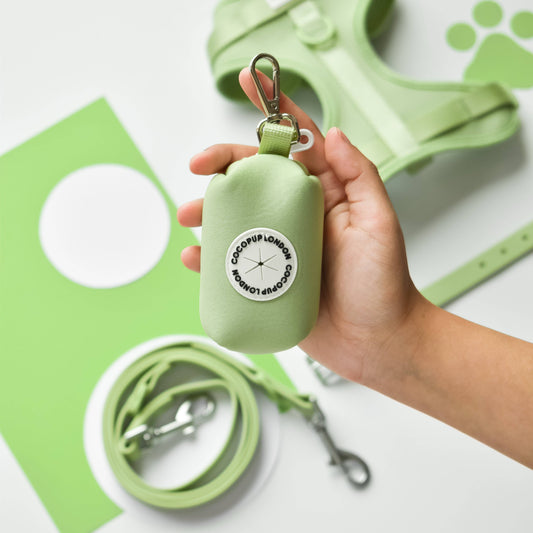 Cocopup London - NAKD Poop Bag Holder - Matcha