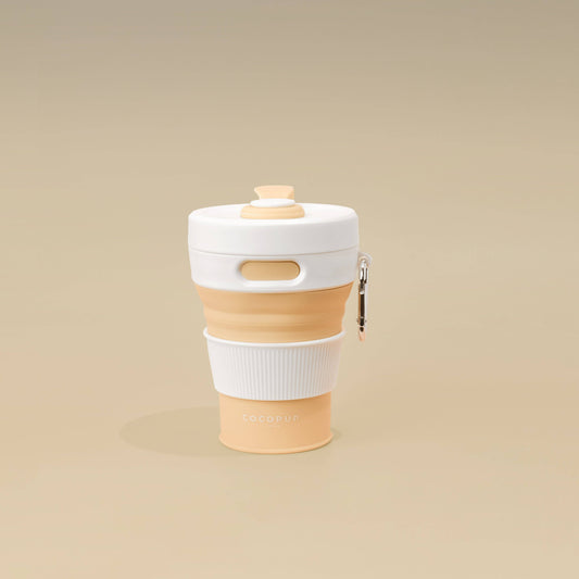 Cocopup London - Collapsible Coffee Cup - Nude