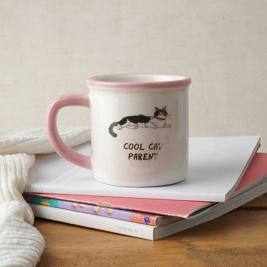 CGB Giftware - Cool Cat 'Cool Cat Parent' Ceramic Mug in Gift Box