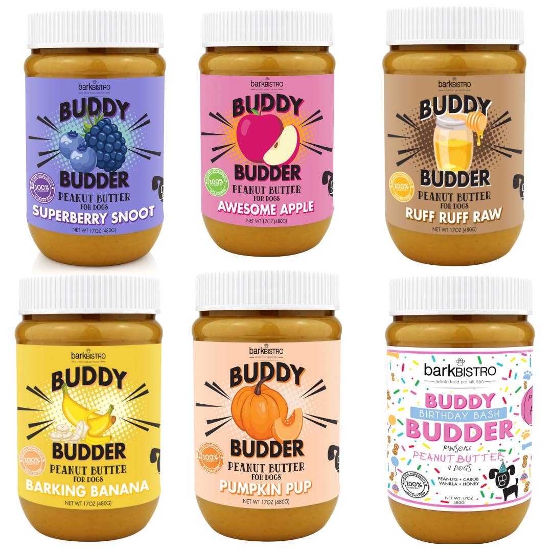 Bark Bistro - Dog Peanut Butter Create Your Own Buddy Budder Case Pack 12
