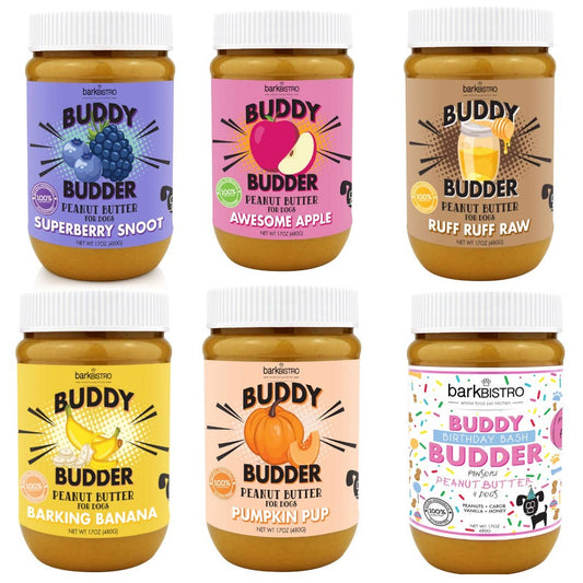 Bark Bistro - Dog Peanut Butter Create Your Own Buddy Budder Case Pack 12